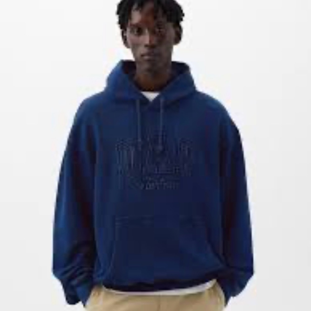 Men's Blue Hoodie
